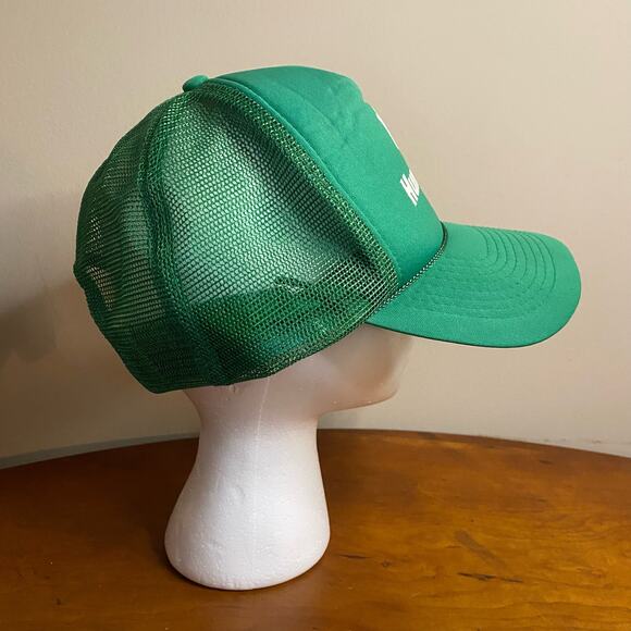 Huntington Banks VSport Vintage Green Trucker Hat Unisex Mens One Size - Picture 9 of 16